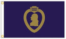 Purple Heart Outdoor Printed Flag | Made in USA by Flagman of America