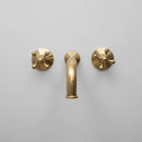 Unlacquered Brass Bathroom Faucet With Rough in Valve by Palmeraies