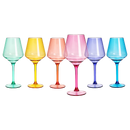European Style Crystal, Stemmed Wine Glasses