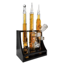 3 Gun Whiskey Decanters Set AR15, AK47, & Rifle Gun Decanter Set 1000ml by The Wine Savant - Veteran Gifts, Home Bar, Gun Lover Gifts, Tik Tok Gun Decanter, Military Gifts