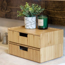 Bamboo Drawer 2 PC Set by MobilevisionUS