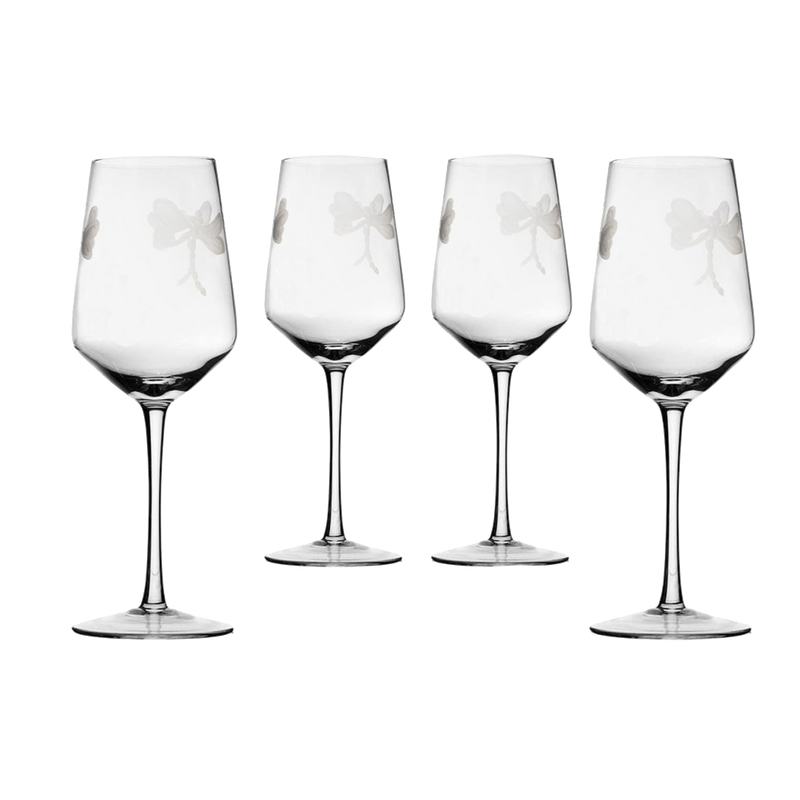 Stemmed Dragonfly Wine Glasses For White and Red Wine