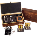 Luxurious Whiskey Stones & Glasses Gift Set - 2 XL