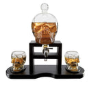 Skull Skeleton Wine & Whiskey Decanter Set 750 mL