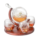 Helicopter Whiskey Decanter Gift Set