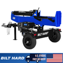 LOG-X Series 40-Ton Full Beam Gas Log Splitter: 13hp 389cc OHV Engine, 23" Stroke