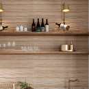 Oak 16x48 Matte Ceramic Deco Tile (3 pack,15.5 sq ft/case)