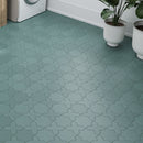 Sage Green 7x7 Matte Star Porcelain Tile (34 pack, 5.31 sq ft/case)
