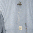 Light Blue 12x12 Natural Uniform Square Porcelain Mosaic Tile (8 pack, 7.62 sq ft/case)