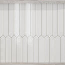 Pearl White 3x19 Glossy Picket Porcelain Tile (20 pack, 7.65 sq ft/case)