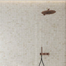 Light Cream Beige 12x12 Lappato Square Porcelain Mosaic Tile (5 pack, 4.84 sq ft/case) by Apollo Tile