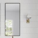 Cotton White 2x10 Matte Picket Ceramic Tile (23 pack, 2.37 sq ft/case)
