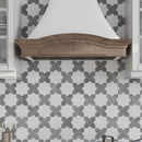 Light Grey 5x5 Matte Cross Ceramic Tile (27 pack, 5.37 sq ft/case)