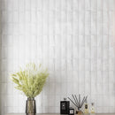 White 12x36 Matte Ceramic Large Format Tile (4 pack, 11.63 sq ft/case)
