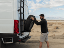 SPRINTER REAR TIRE CARRIER LADDER by White Top Adventures