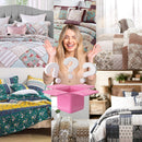 Random Mystery Box -  Cotton Patchwork Quilted Bedspread Coverlet Set