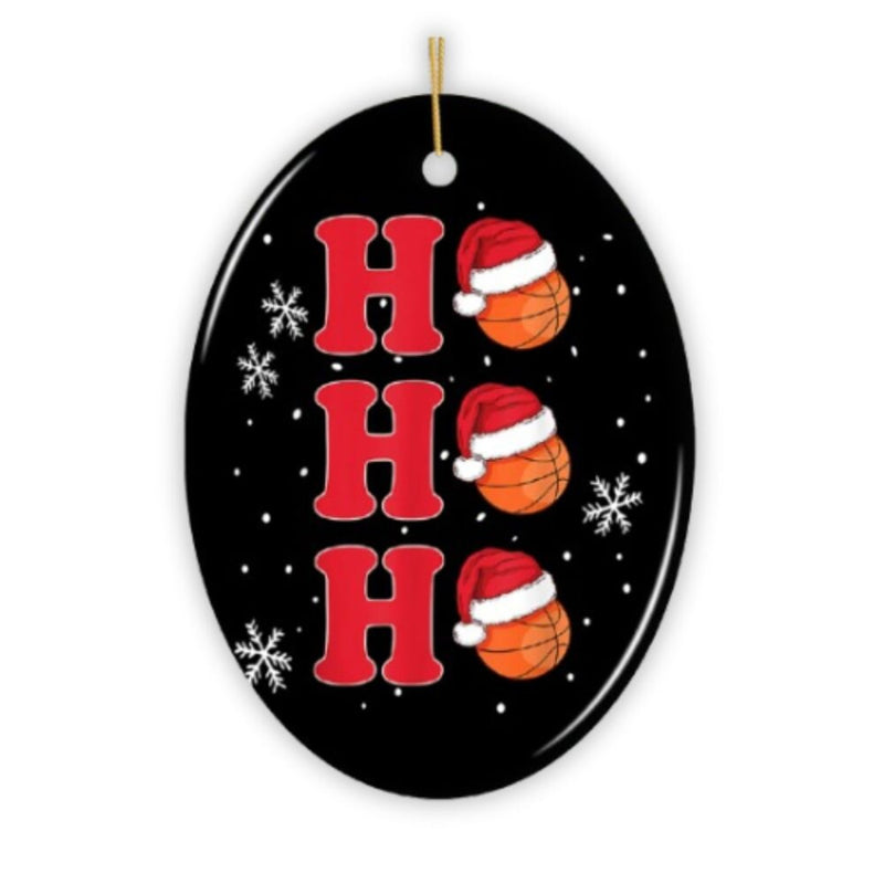 Basketball Christmas Ornament