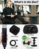LX1 FOOT AND CALF COMPRESSION MASSAGER BLACK