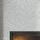 Pearl White 12x12 Glossy Square Glass Mosaic Tile (10 pack, 10.85 sq ft/case)
