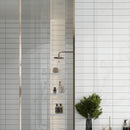 White 4x12 Polished Ceramic Subway Tile (34 pack, 10.4 sq ft/case)
