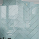 Blizzard Blue 3x12 Glossy Subway Glass Tile (20 pack, 5 sq ft/case)