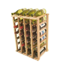 Compact Solid Wood Wine Rack Perfect for Multi Bottle Display in Kitchen, Cellar, and Retail Spaces by Wine Racks