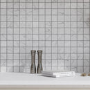 White 12x12 Honed Square Bianco Carrara Marble Mosaic Tile (5 pack, 5 sq ft/case)