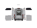 Ford Transit Upper Rear Door Storage Panels (Pair)