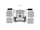Ram Promaster Upper Rear Door Storage Panels (Pair)