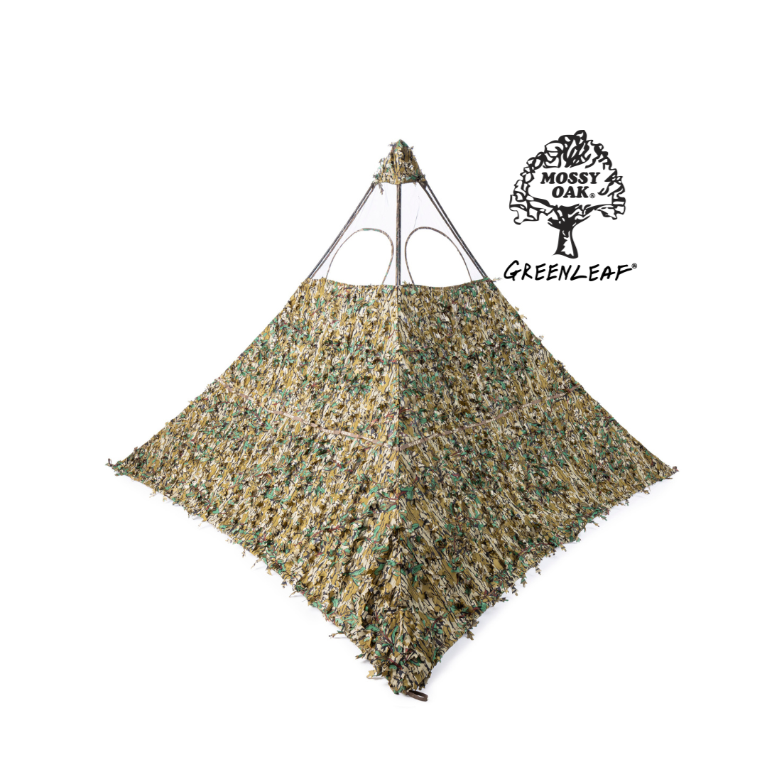 Hunting Blind - Mossy Oak Greenleaf 3D Leafy, photo 2 of 9