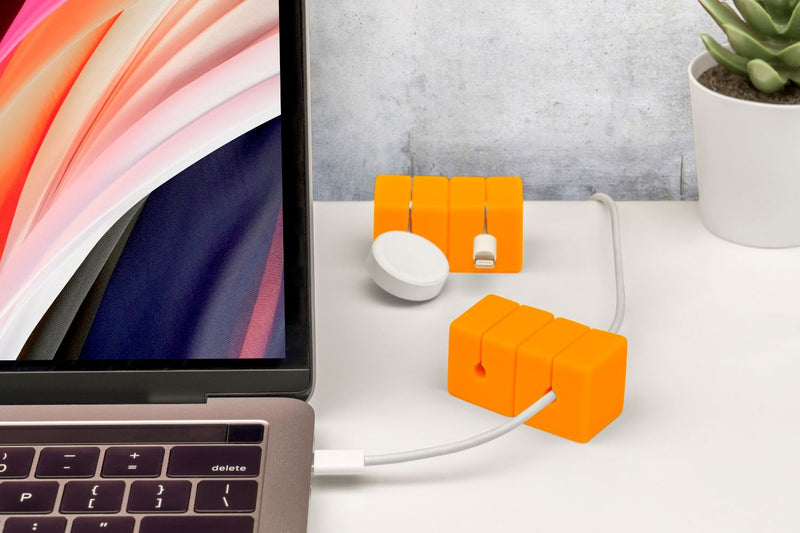 CABLE BLOCKS - ORANGE (4 PACK)