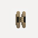 Aged Brass Invisible Door Hinge | Concealed Heavy-Duty Hinge