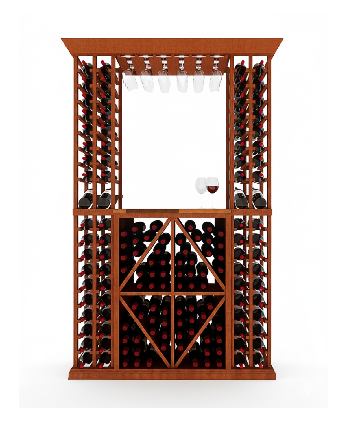5 Foot Wine Cellar Storage System | 148 Bottle Capacity