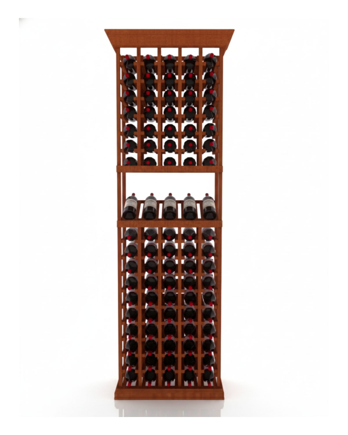 2 Foot Wine Cellar Storage System | 90 Bottle Capacity