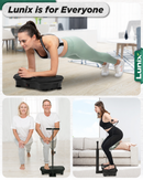 LX18 Vibration Plate, Charcoal Black
