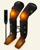 LX10 Full Leg Compression Massager, Charcoal Black