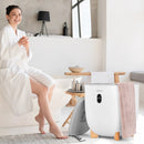 20L Towel Warmer Bucket with PTC Air Heater for Rapid and Even Heating-White by LJGDeals