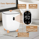 20L Towel Warmer Bucket with PTC Air Heater for Rapid and Even Heating-White by LJGDeals