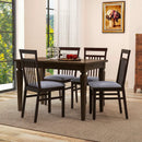 Upholstered Dining Chair Set of 2 by DirectDeals