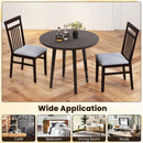 Upholstered Dining Chair Set of 2 by LJGDeals
