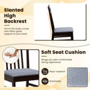 Upholstered Dining Chair Set of 2 by DirectDeals