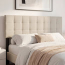 Upholstered Headboard Queen/Full Size with Adjustable Legs by LJGDeals