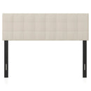 Upholstered Headboard Queen/Full Size with Adjustable Legs by LJGDeals