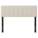 Upholstered Headboard Queen/Full Size with Adjustable Legs by DirectDeals