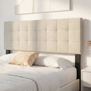 Upholstered Headboard Queen/Full Size with Adjustable Legs by LJGDeals
