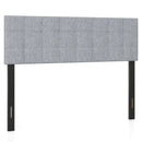Upholstered Headboard Queen/Full Size with Adjustable Legs by LJGDeals
