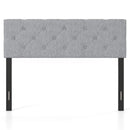 Upholstered Tufted Headboard Queen/Full Size with Adjustable Legs by LJGDeals