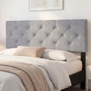Upholstered Tufted Headboard Queen/Full Size with Adjustable Legs by LJGDeals