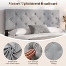 Upholstered Tufted Headboard Queen/Full Size with Adjustable Legs by LJGDeals