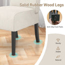 Upholstered Living Room Chair with Rubber Wood Legs by LJGDeals